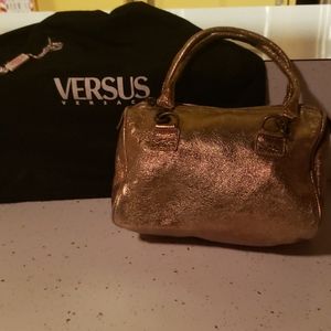 Versace Versus Vintage Gold Bag
